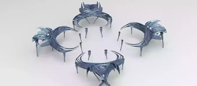 Sci fi Leisure Dome facility exterior  