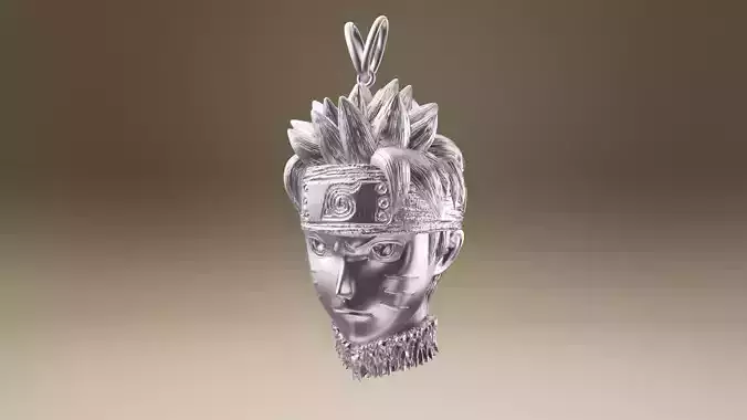 handmade silver Naruto