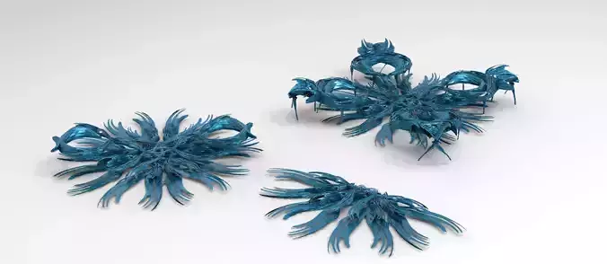 Sci fi Leisure exterior flower 4 designs 