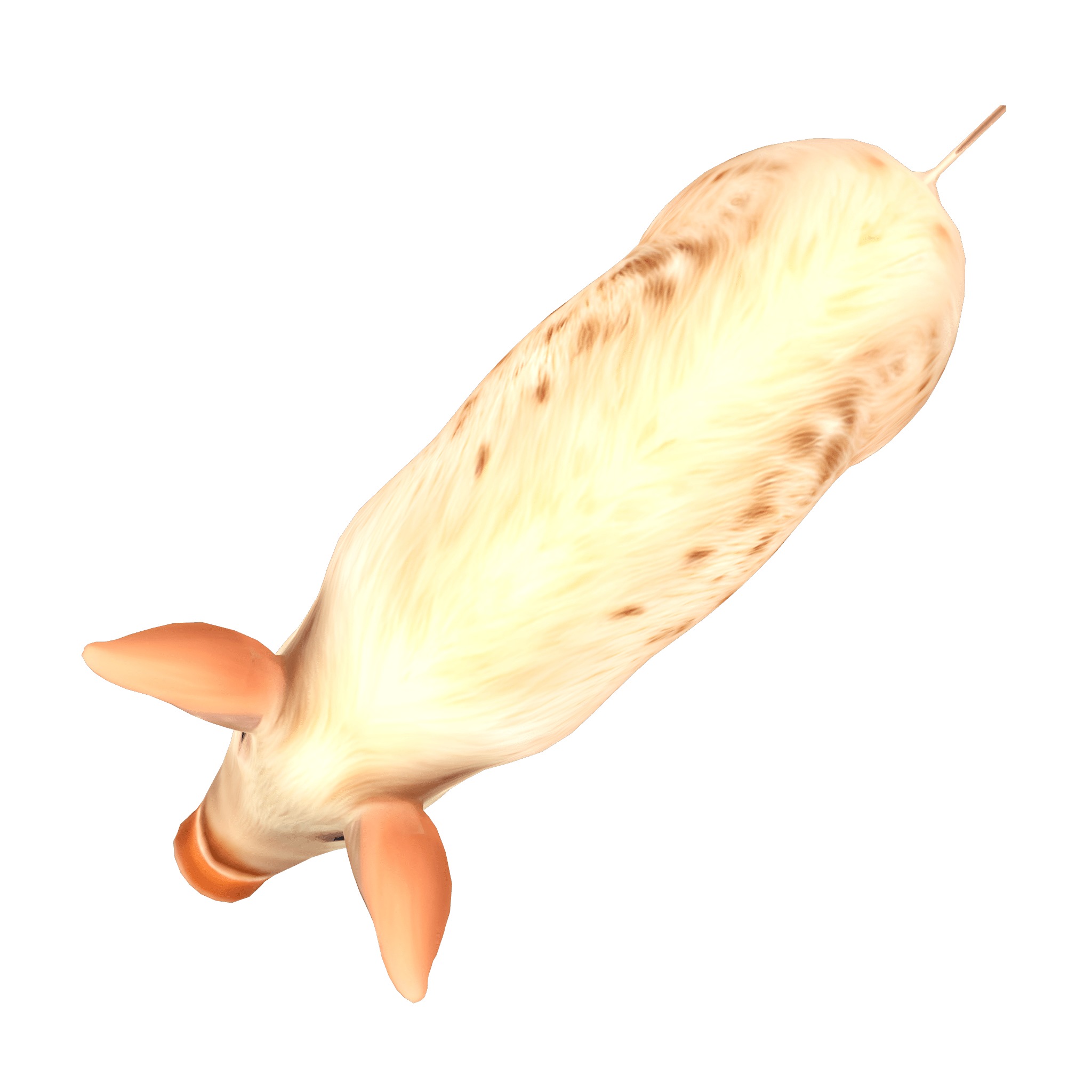 Farm Domestic Animals Bundle - 7 Set Models Low-poly 3D model_41