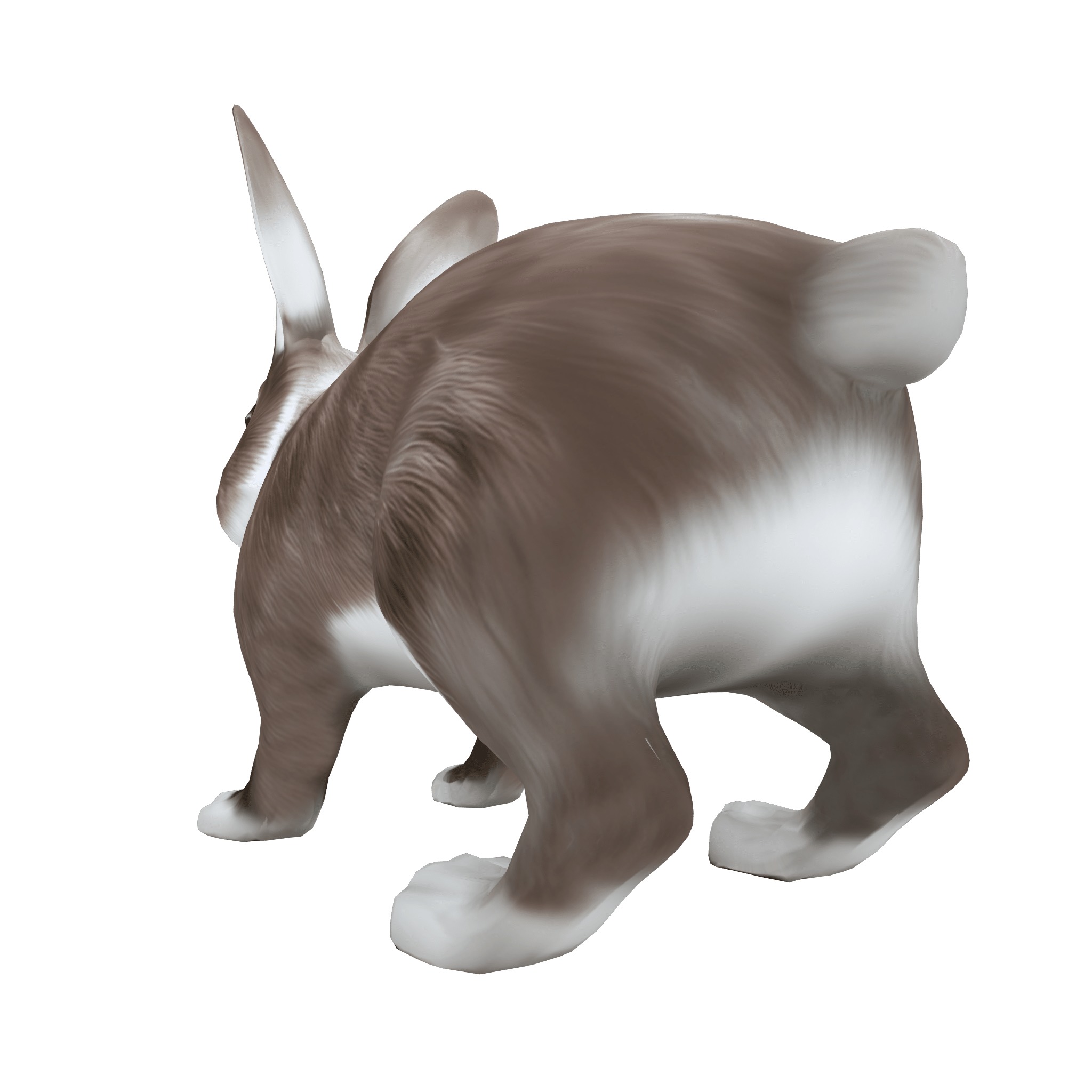 Farm Domestic Animals Bundle - 7 Set Models Low-poly 3D model_48