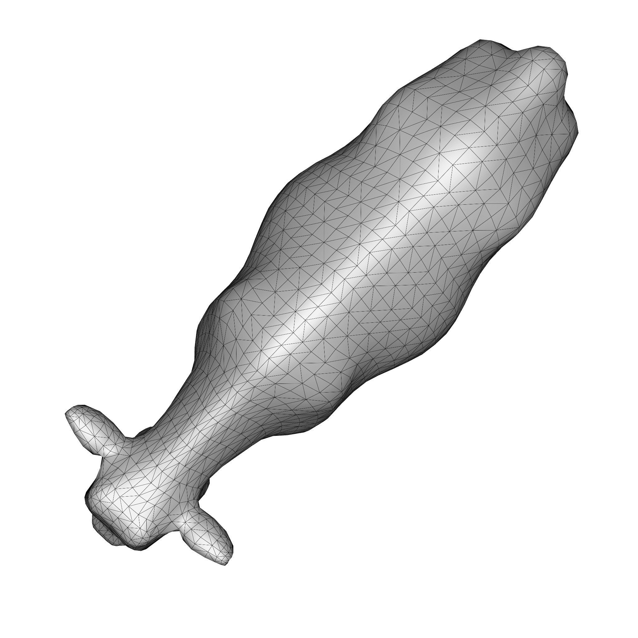 Farm Domestic Animals Bundle - 7 Set Models Low-poly 3D model_9