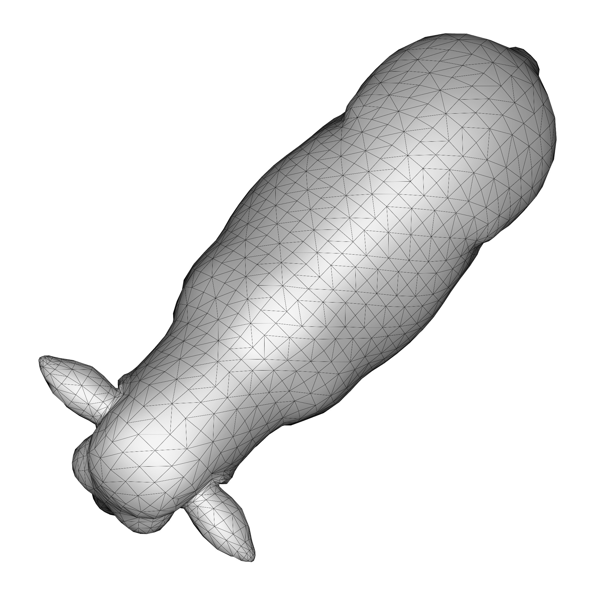 Farm Domestic Animals Bundle - 7 Set Models Low-poly 3D model_63