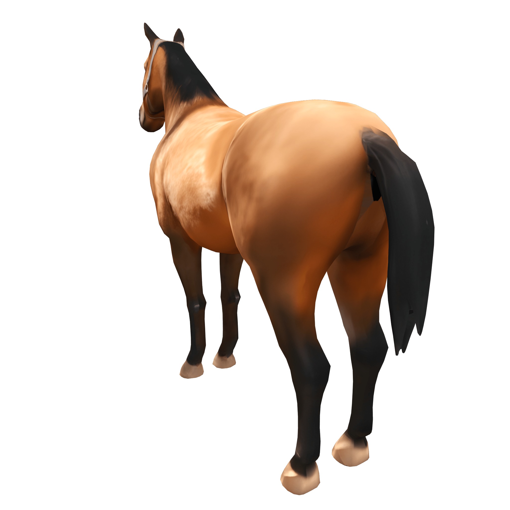 Farm Domestic Animals Bundle - 7 Set Models Low-poly 3D model_30