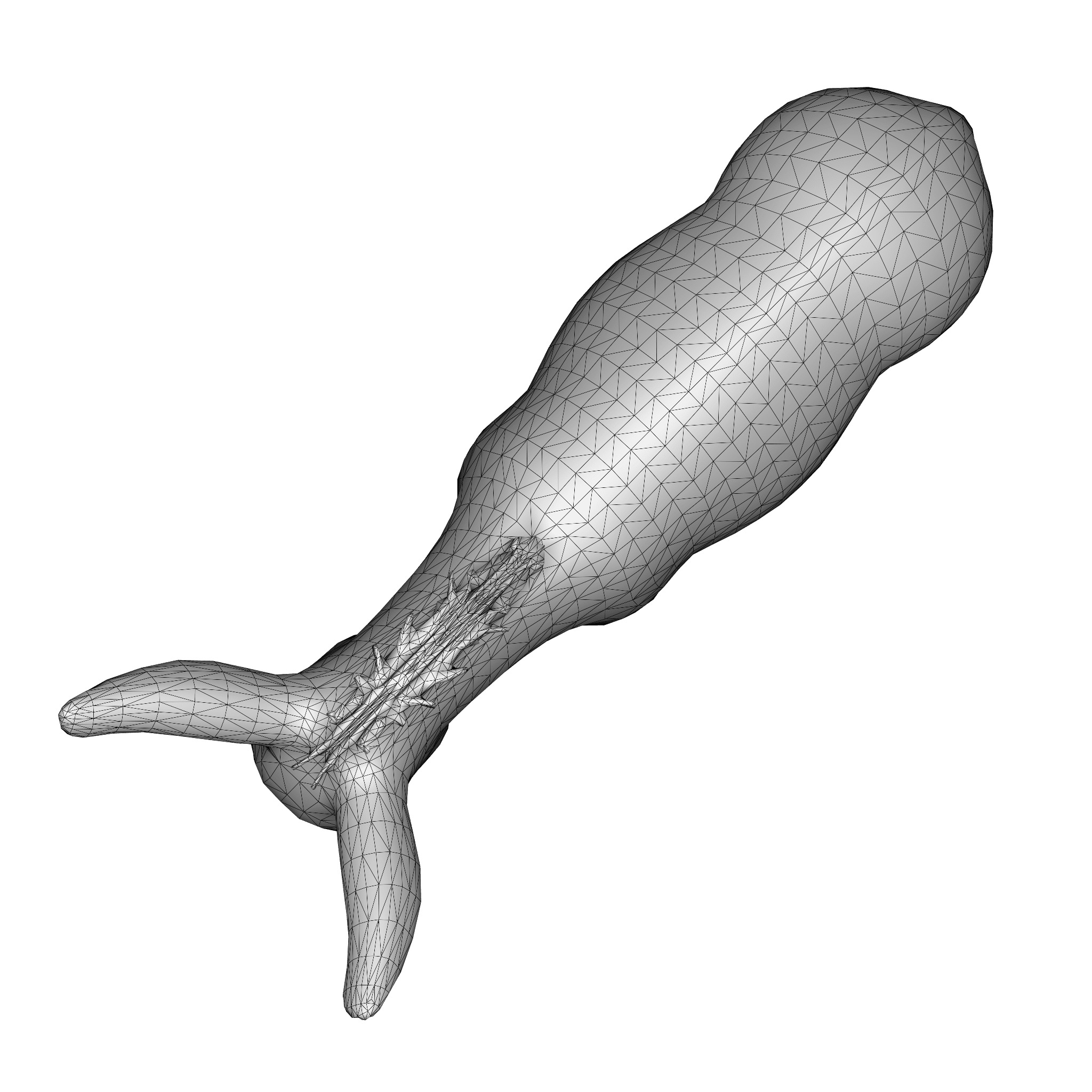 Farm Domestic Animals Bundle - 7 Set Models Low-poly 3D model_18