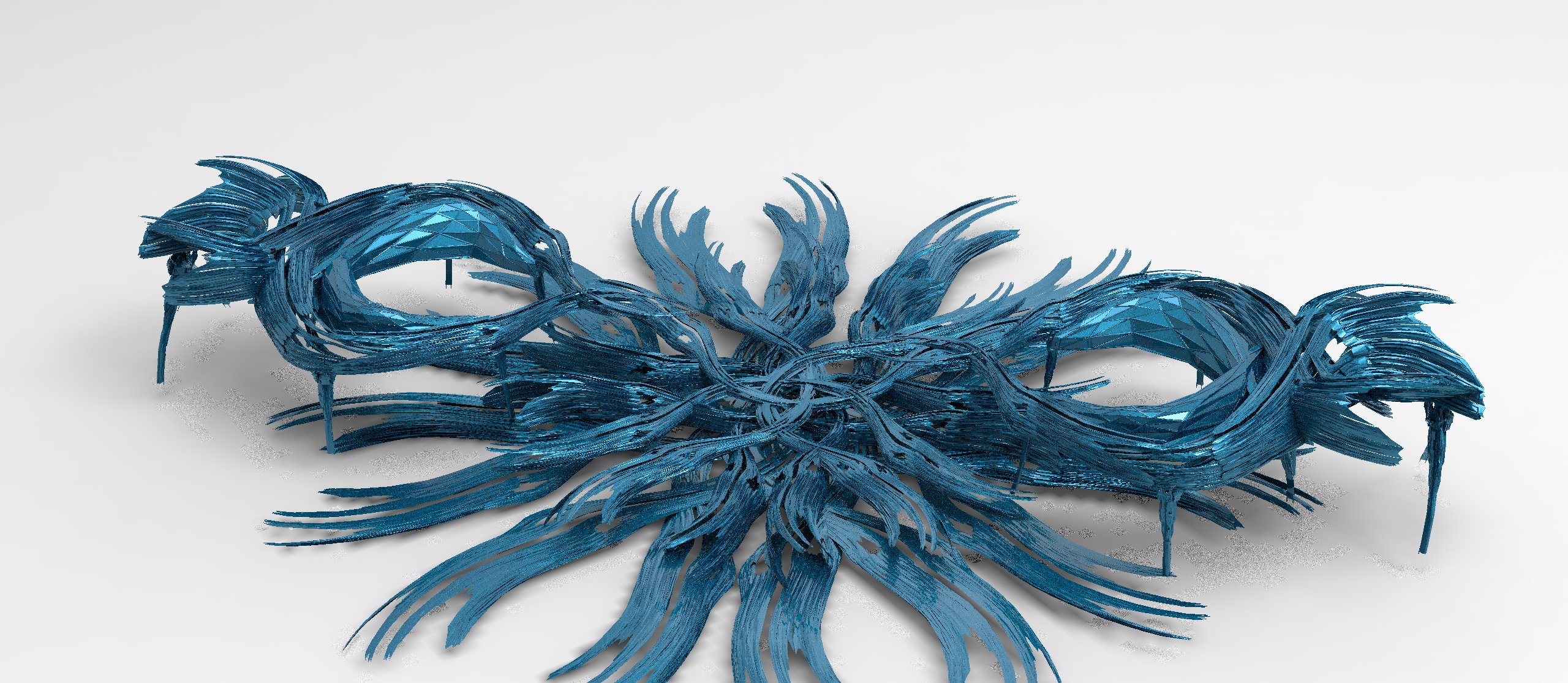 Sci fi Leisure exterior flower 11 designs  3D model_24