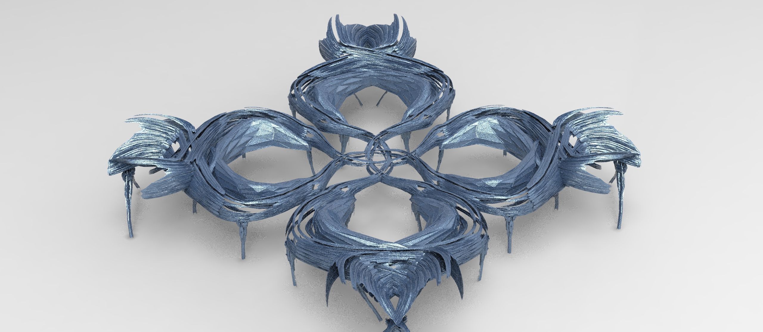 Sci fi Leisure exterior flower 11 designs  3D model_16