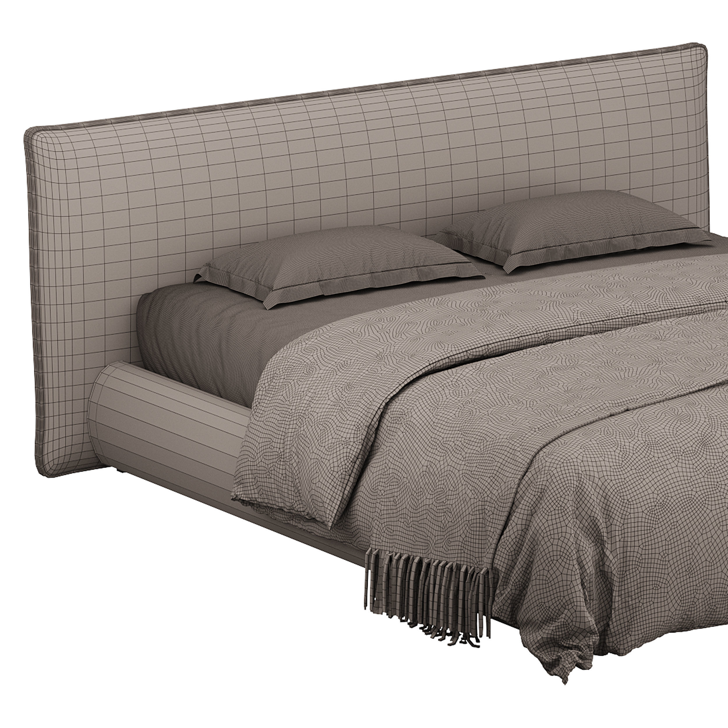 The COLSTA by Romatti bed 3D model_14