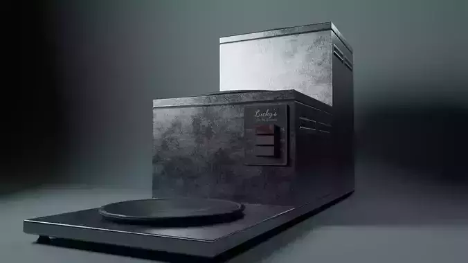 Coffee Pot Warmers Low-poly 3D model