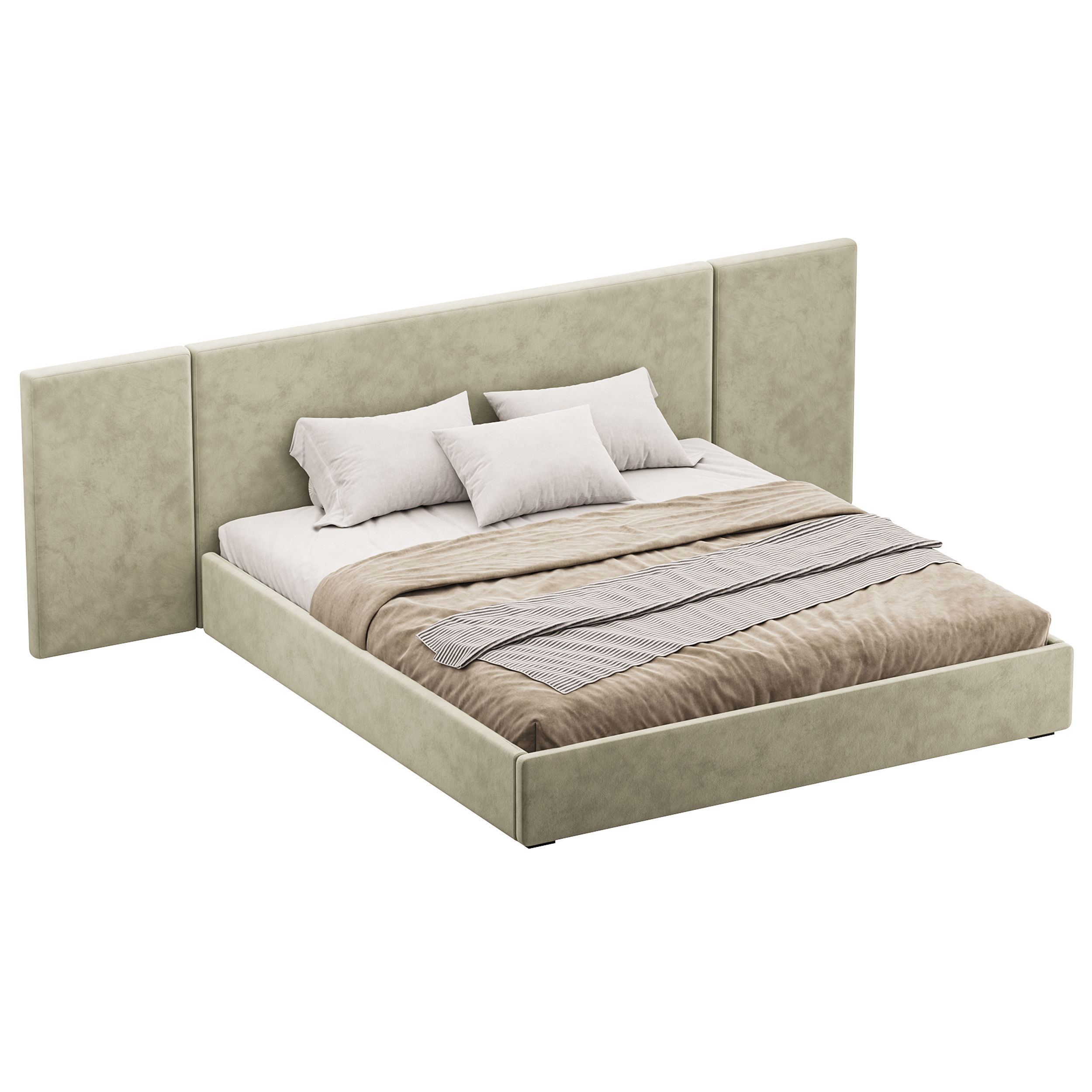 THE EXTENDED MOMO BED 3D model_1