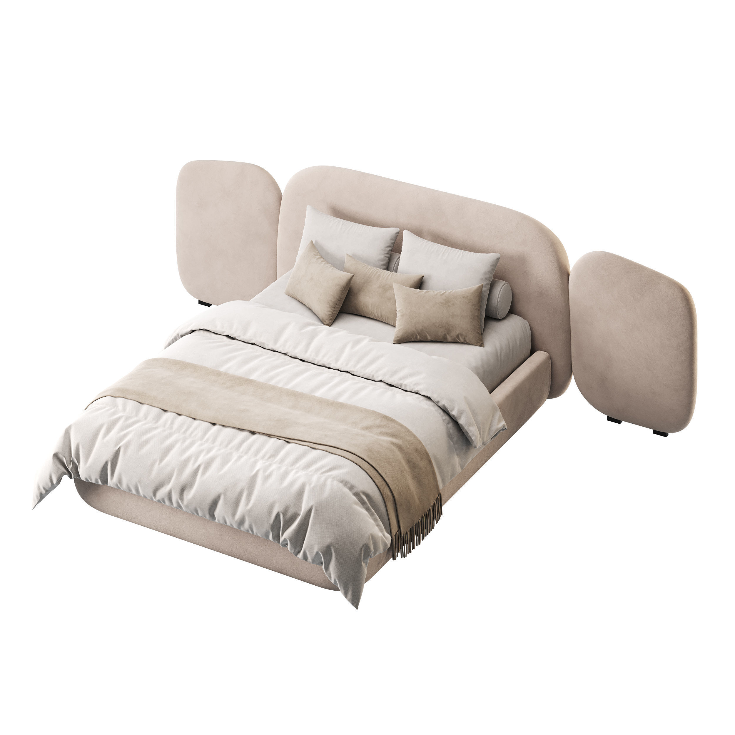 The GLOE by Romatti bed 3D model_8