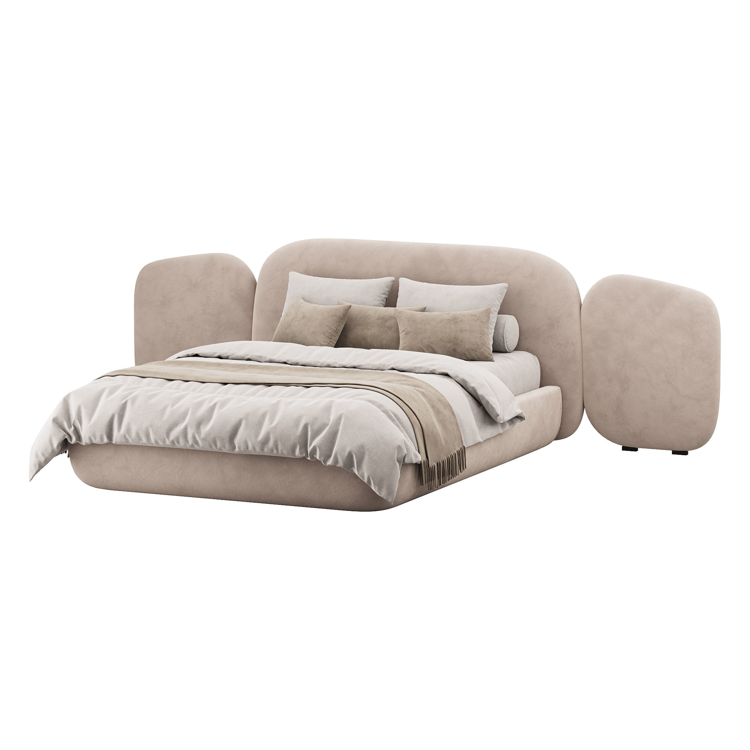 The GLOE by Romatti bed 3D model_2