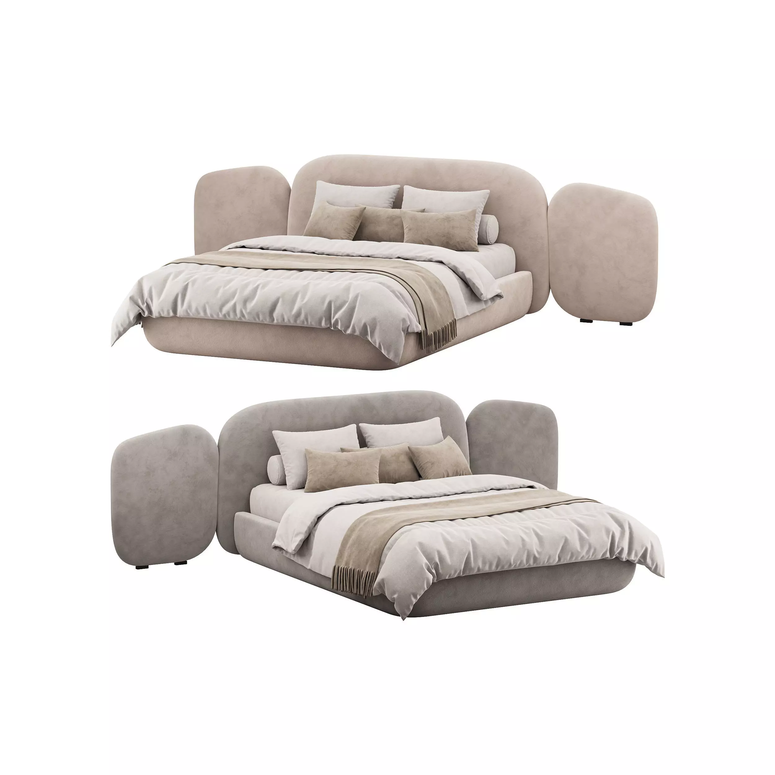 The GLOE by Romatti bed 3D model_0