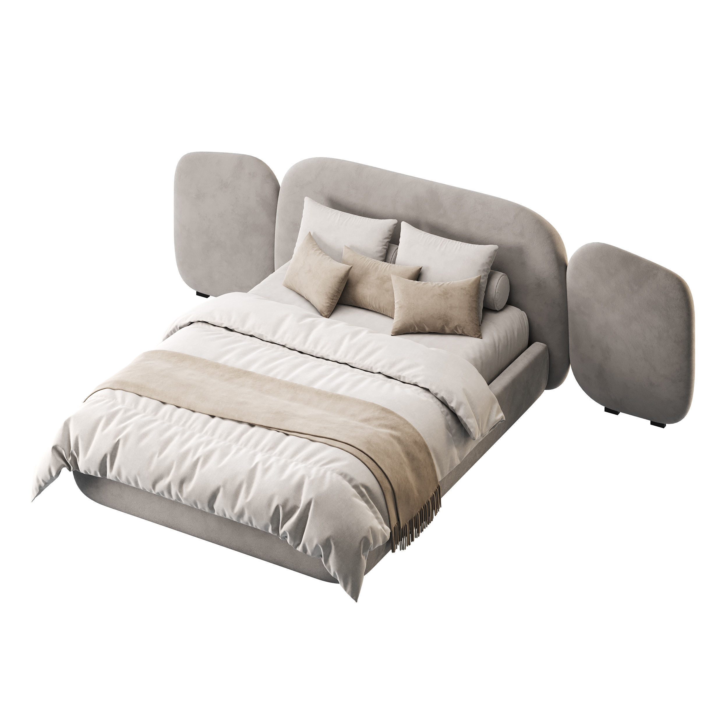 The GLOE by Romatti bed 3D model_5