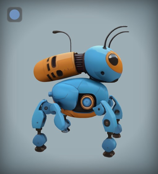Mechanical Ant 3D model_1