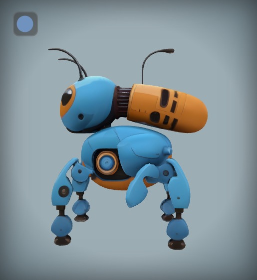 Mechanical Ant 3D model_3