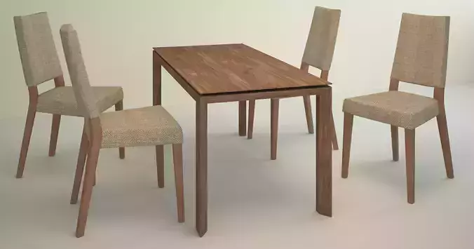 Calligaris Low-poly 3D model