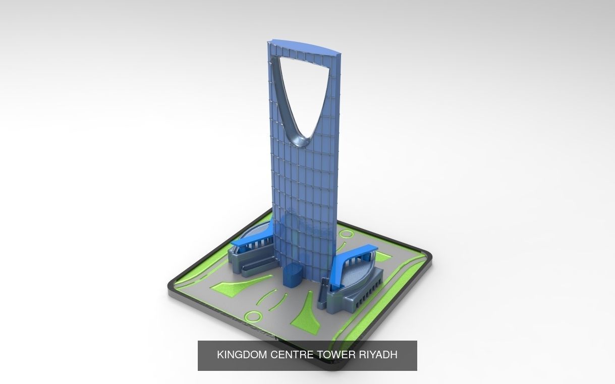 Saudi Arabia Landmarks Collection for 3D Printing   _11