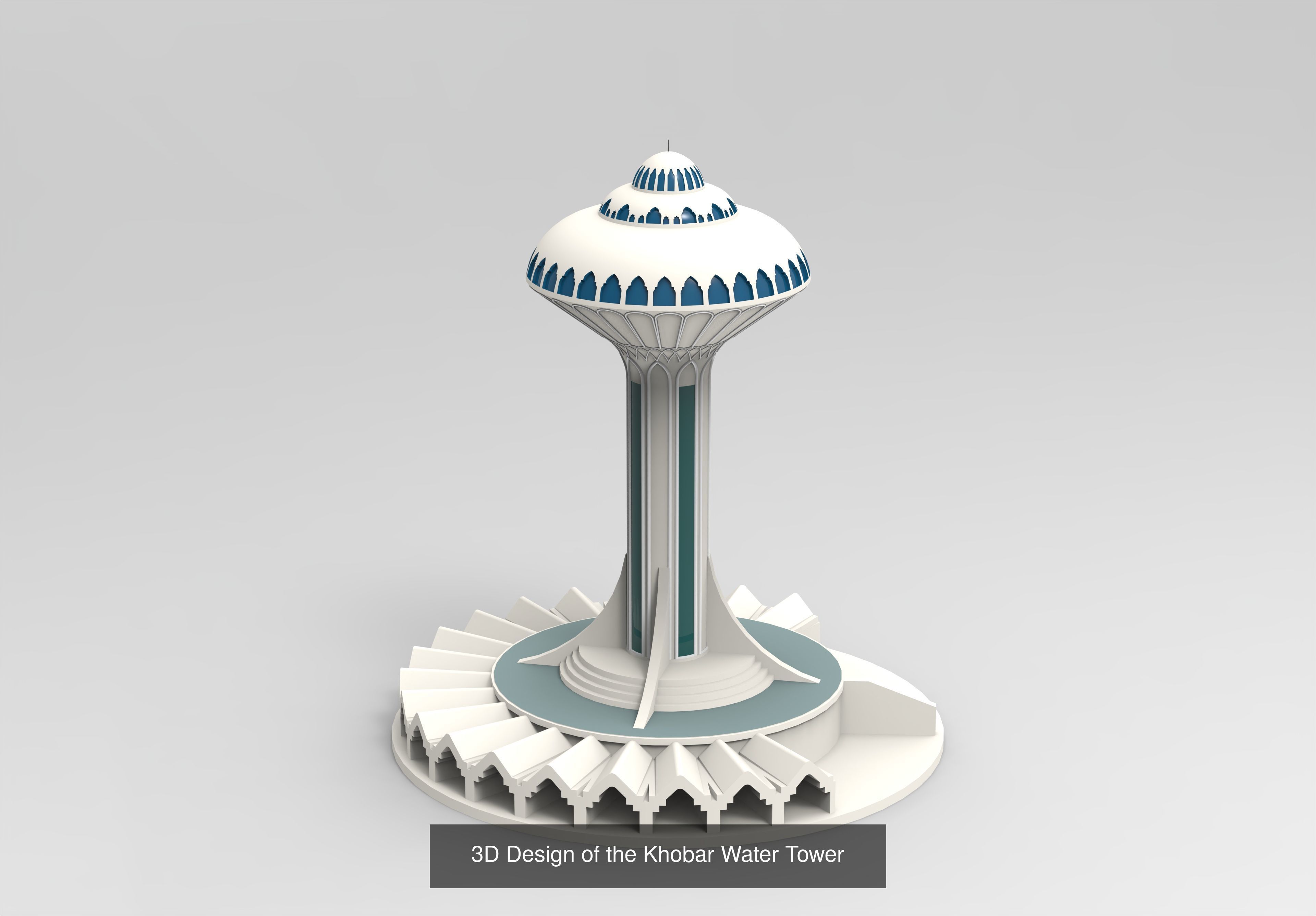 Saudi Arabia Landmarks Collection for 3D Printing   _13