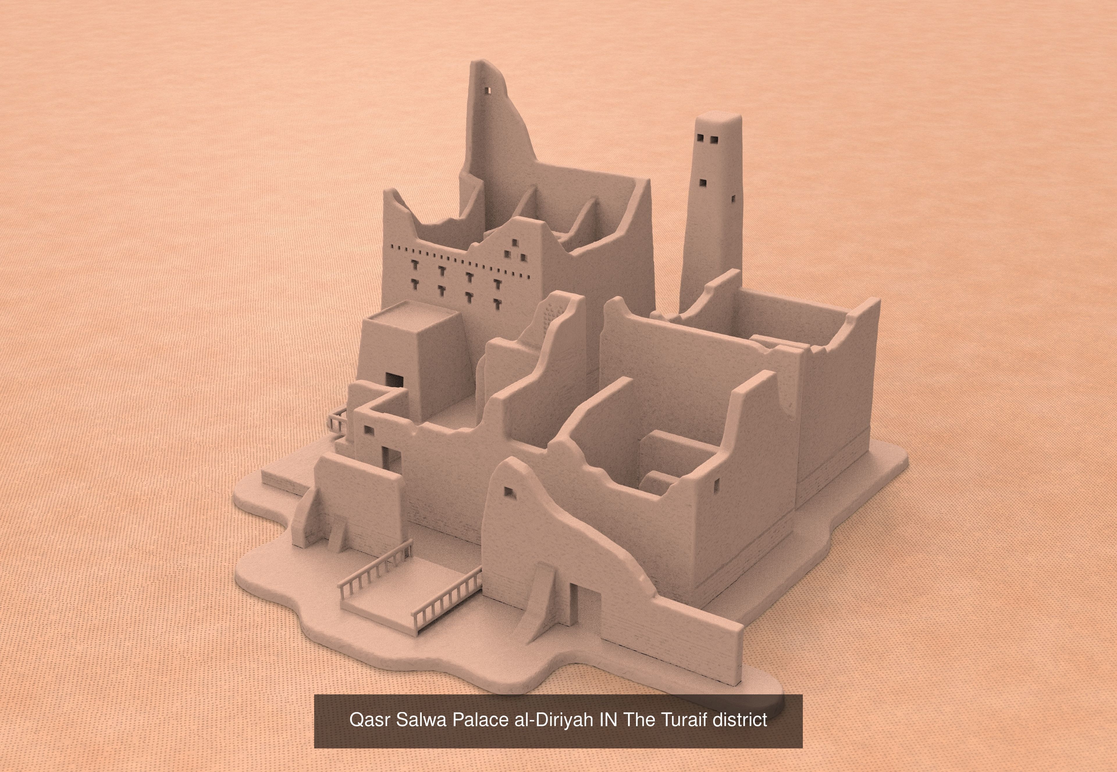 Saudi Arabia Landmarks Collection for 3D Printing   _2