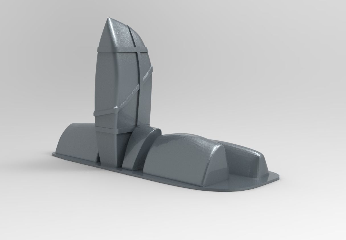 3D Design of Ithra Cultural Center King Abdulaziz 3D print model_1