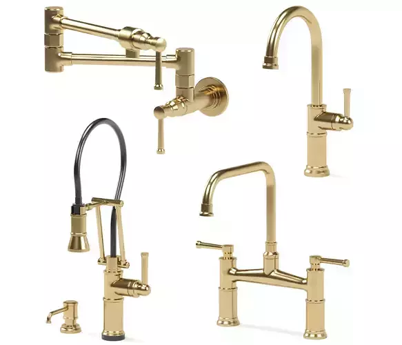 BRIZO kitchen faucets 3D model
