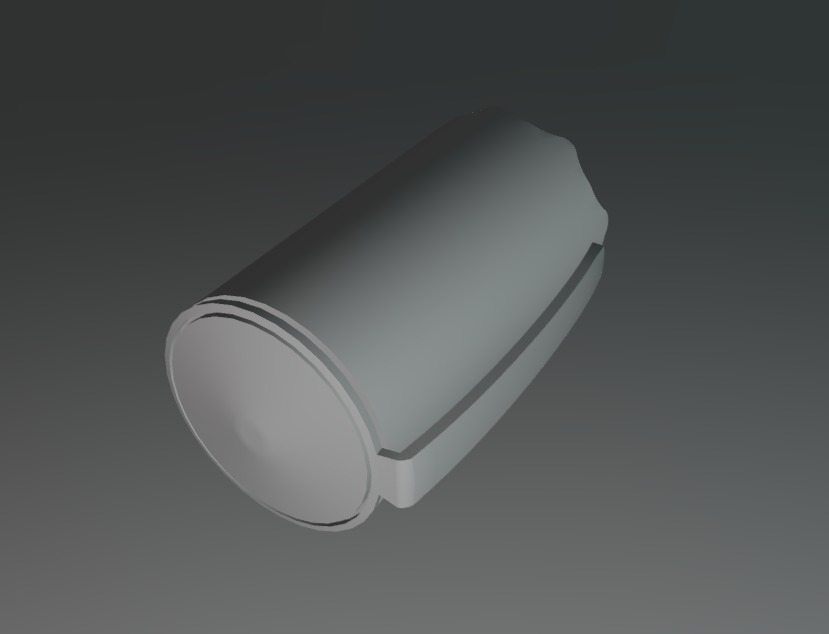simple marker Low-poly 3D model_10