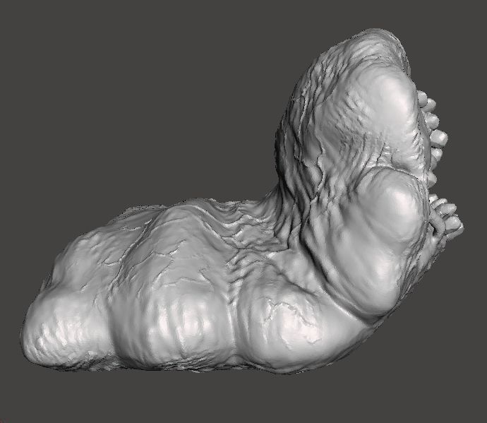 REREV GLOBSTER MONSTER MINIATURE MODEL HORROR FANTASY GAMES RPG 3D print model_5