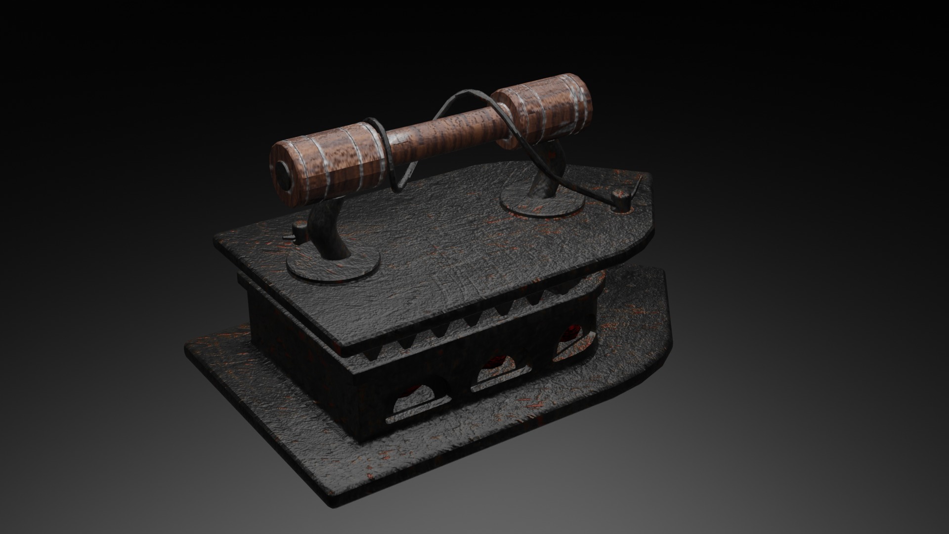 Iron  machine Free 3D model_3