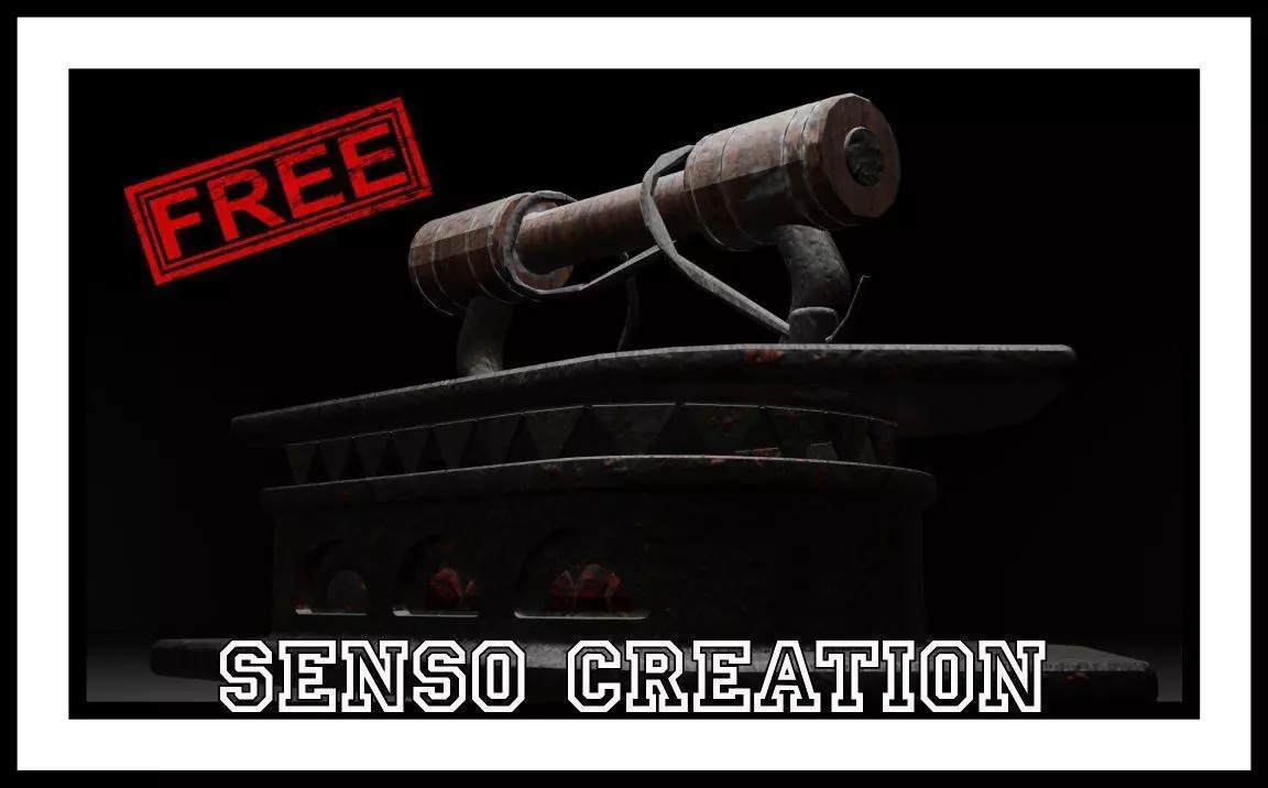 Iron  machine Free 3D model_0