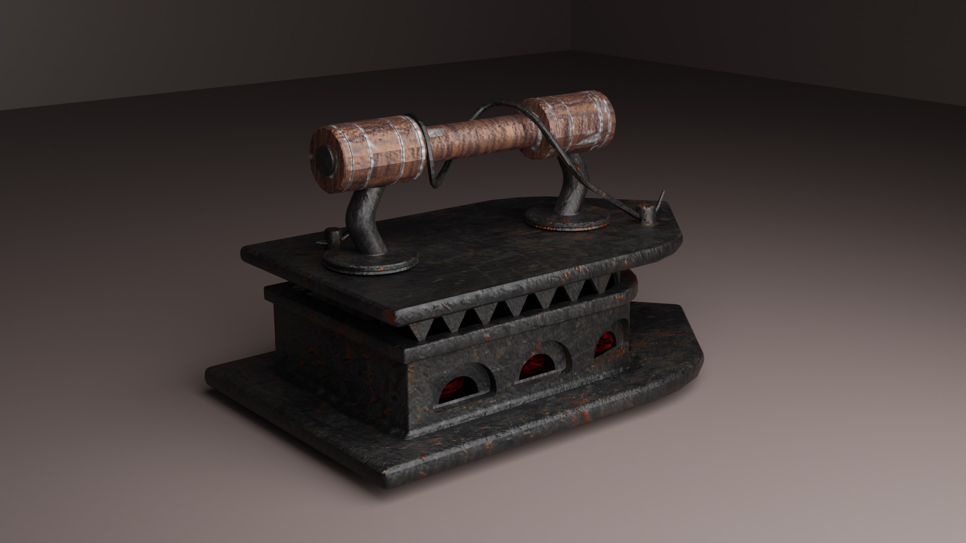 Iron  machine Free 3D model_1