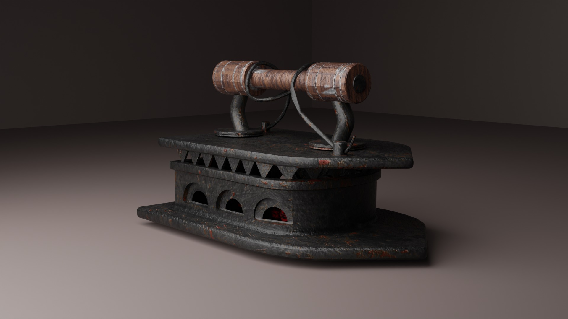 Iron  machine Free 3D model_2