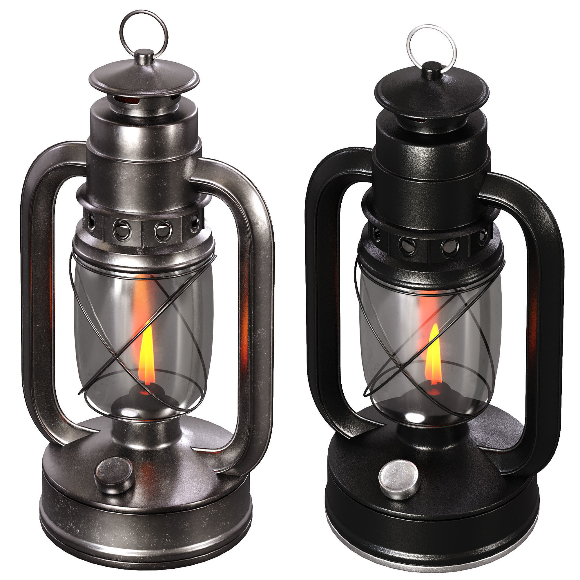 Old Lanterns 3D model_13