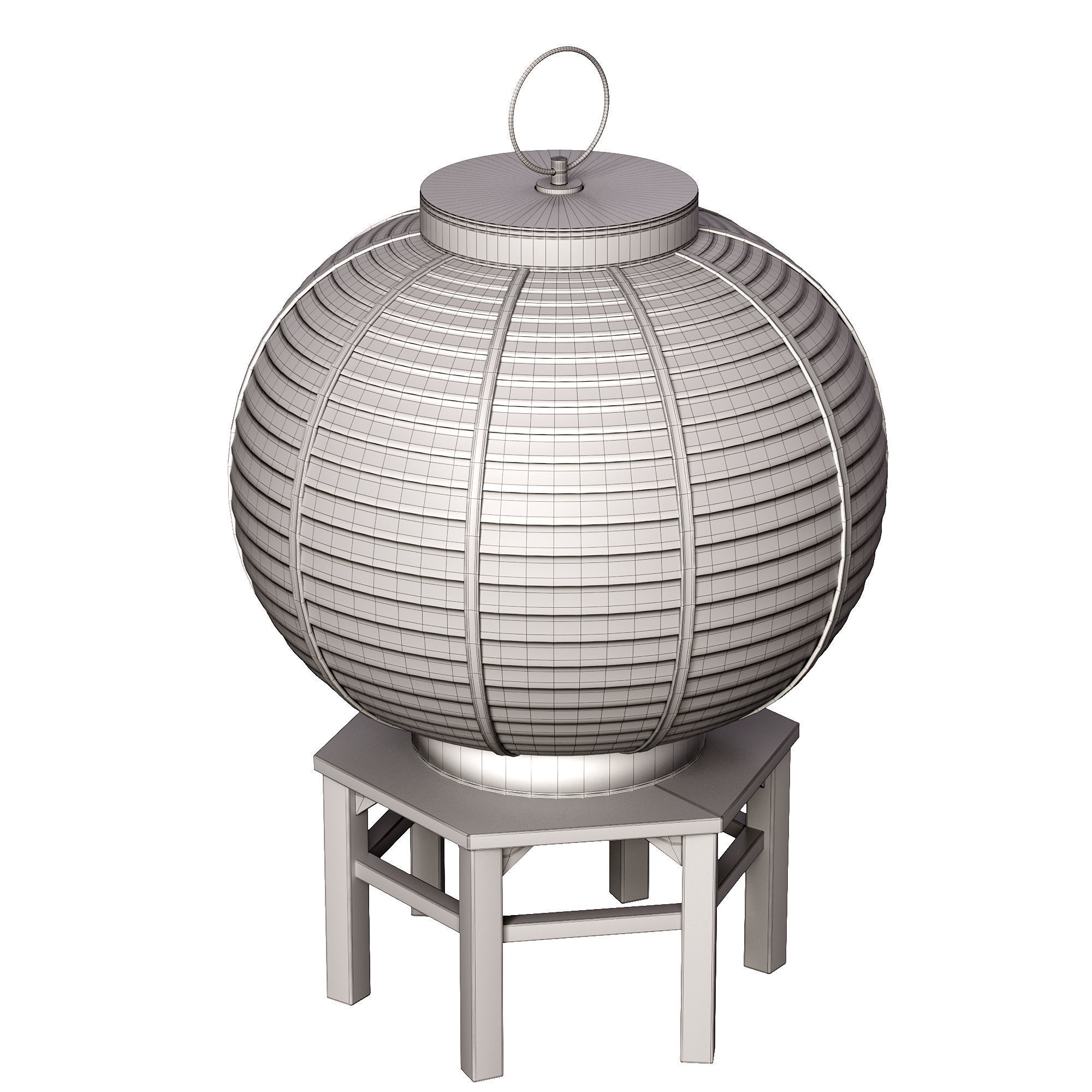 Old Lanterns 3D model_25