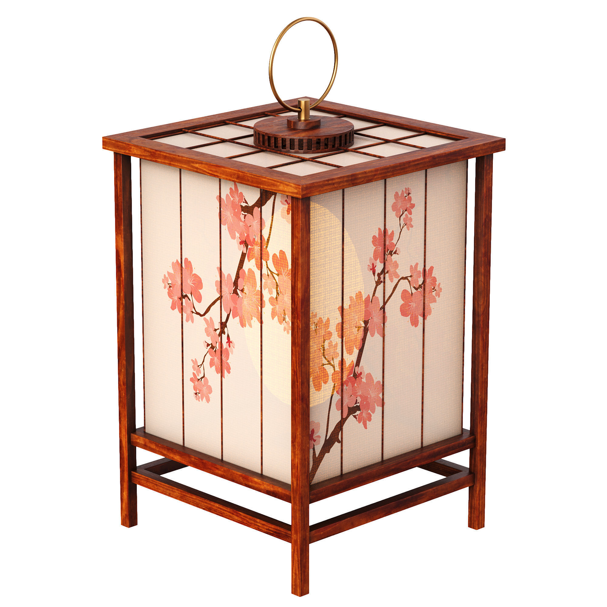 Old Lanterns 3D model_8