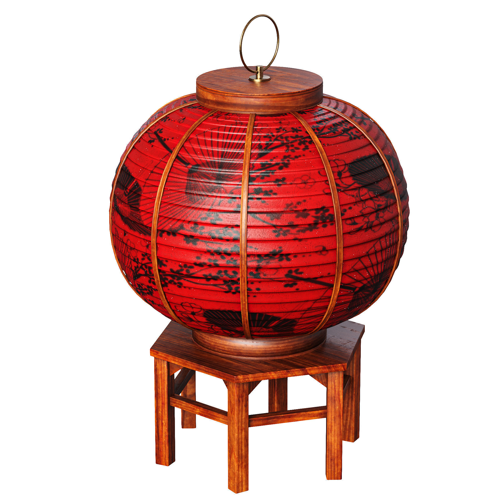 Old Lanterns 3D model_7