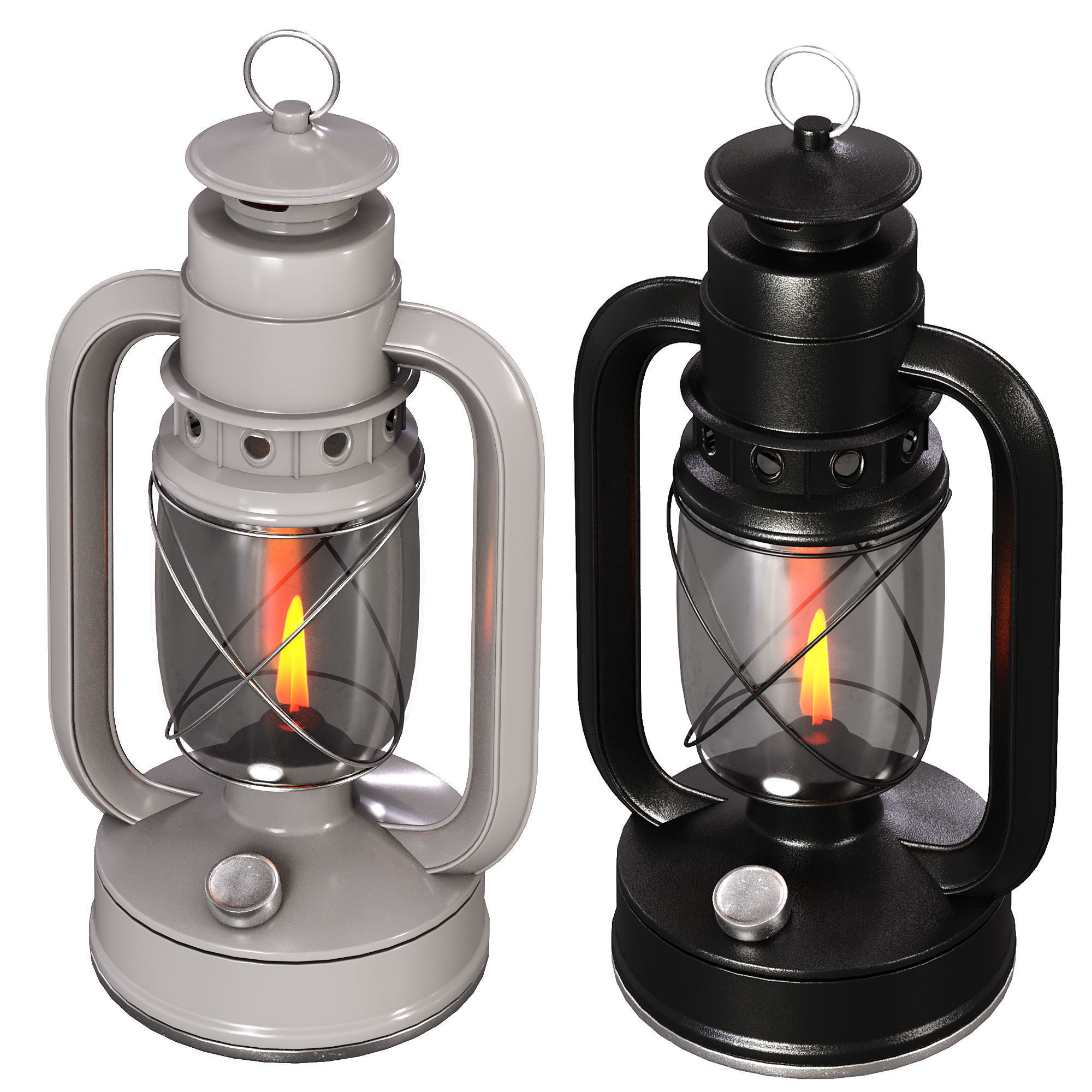 Old Lanterns 3D model_19