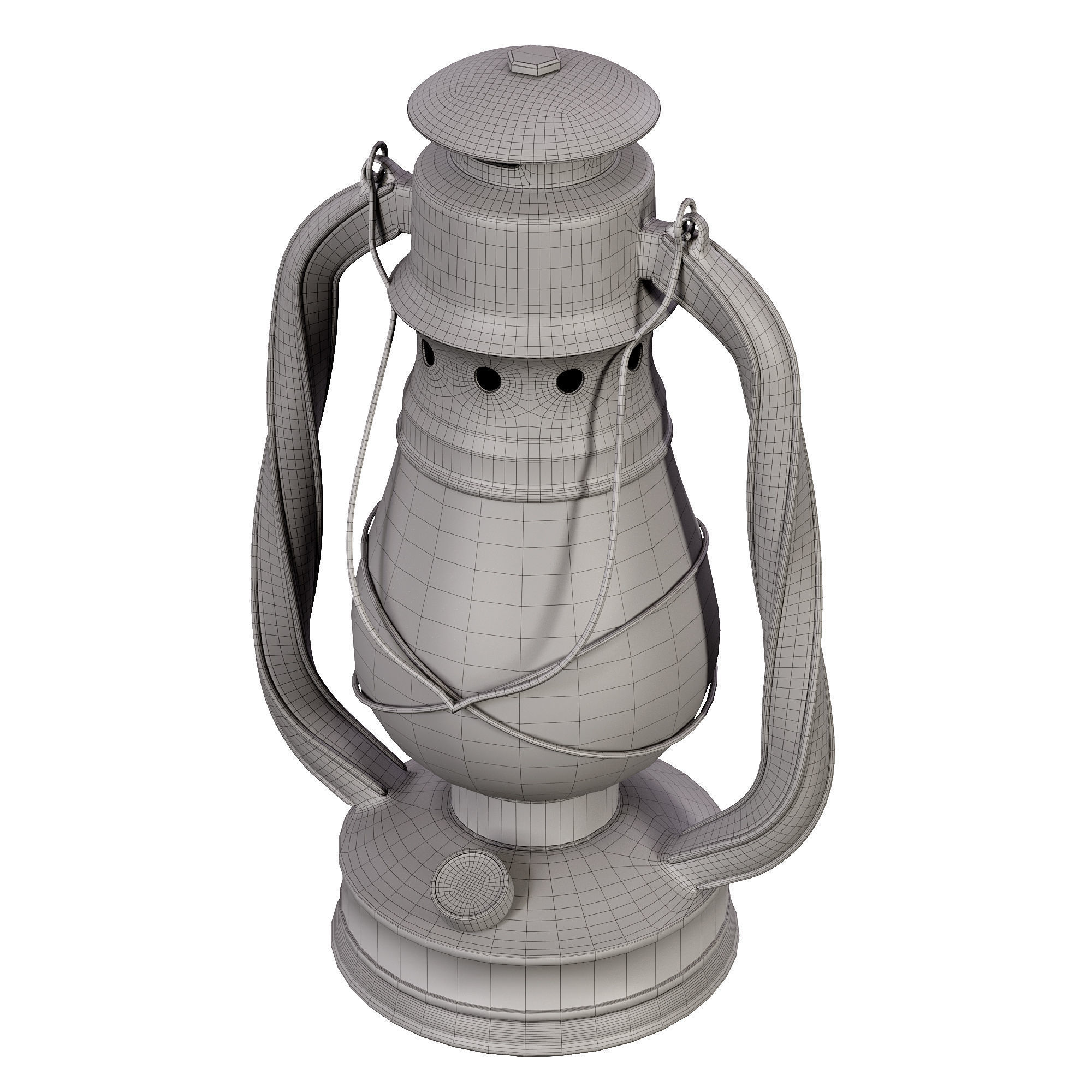 Old Lanterns 3D model_22