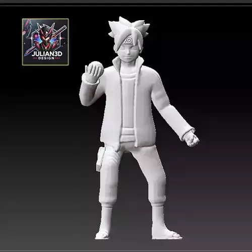 Boruto Uzumaki 3D print model