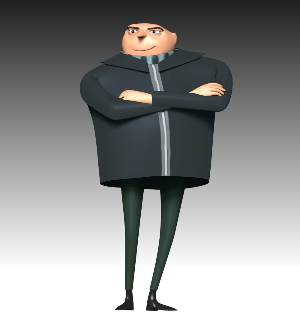 Felonius Gru - Despicable Me 3D print model_9