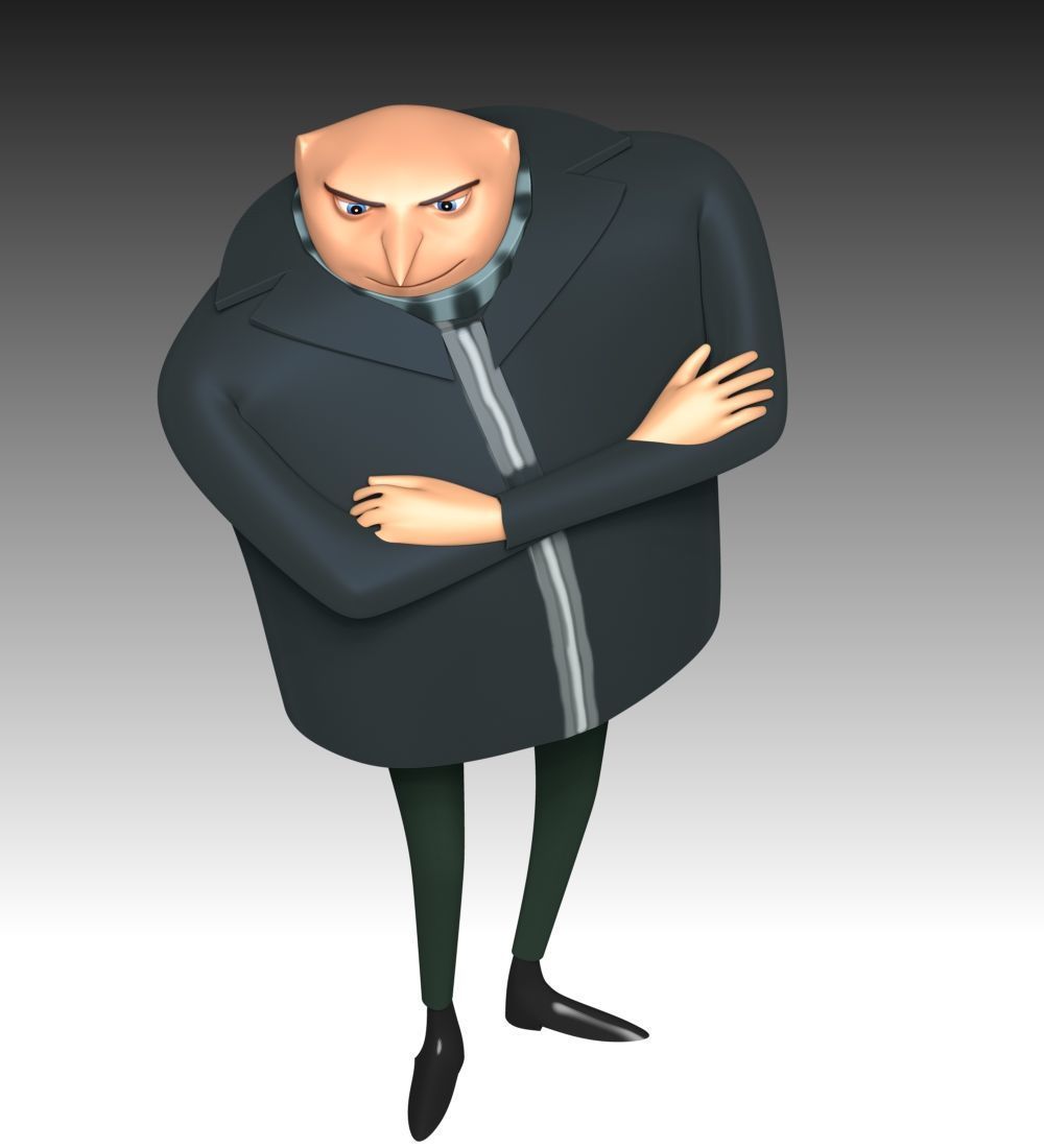 Felonius Gru - Despicable Me 3D print model_8