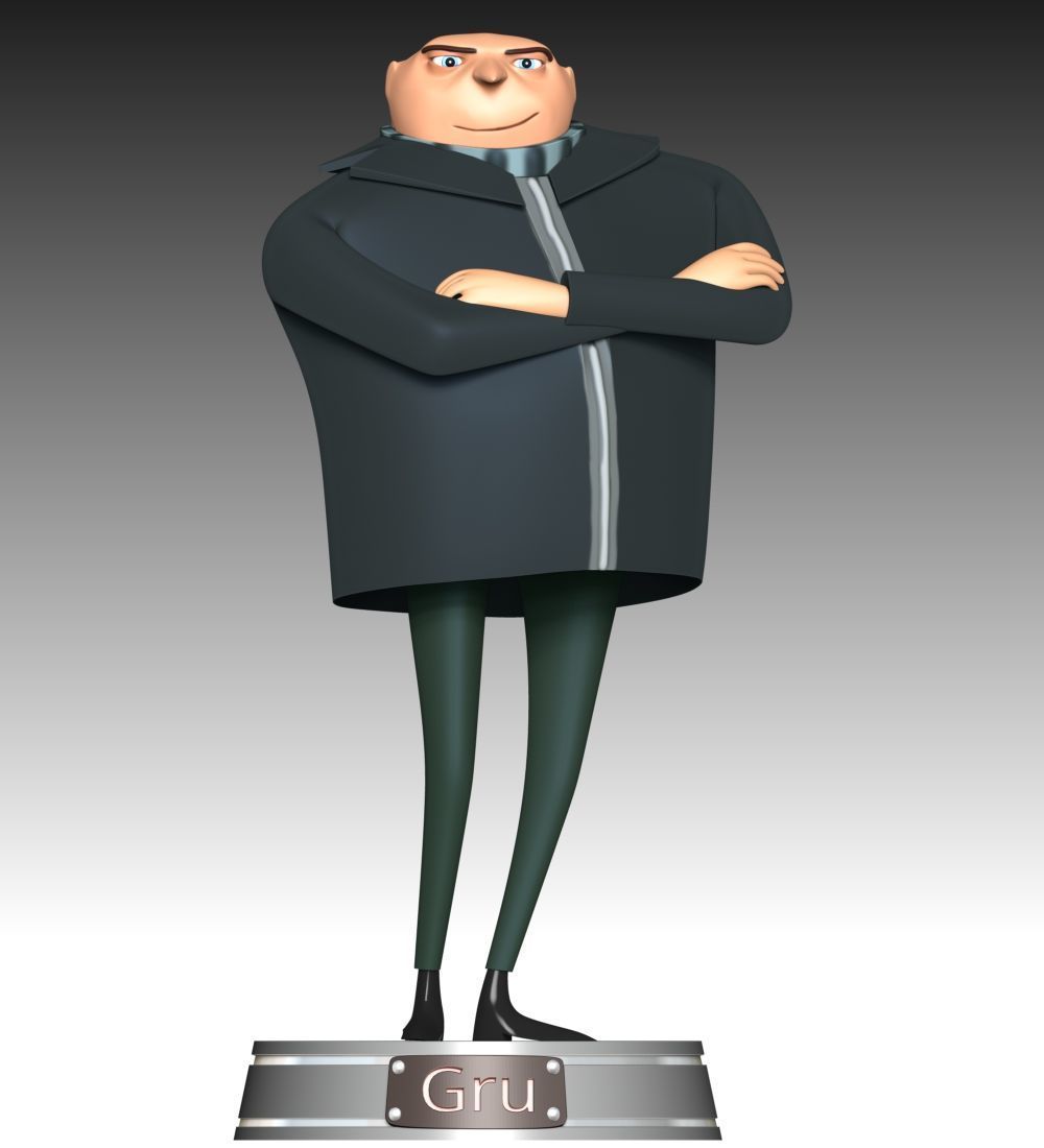 Felonius Gru - Despicable Me 3D print model_1