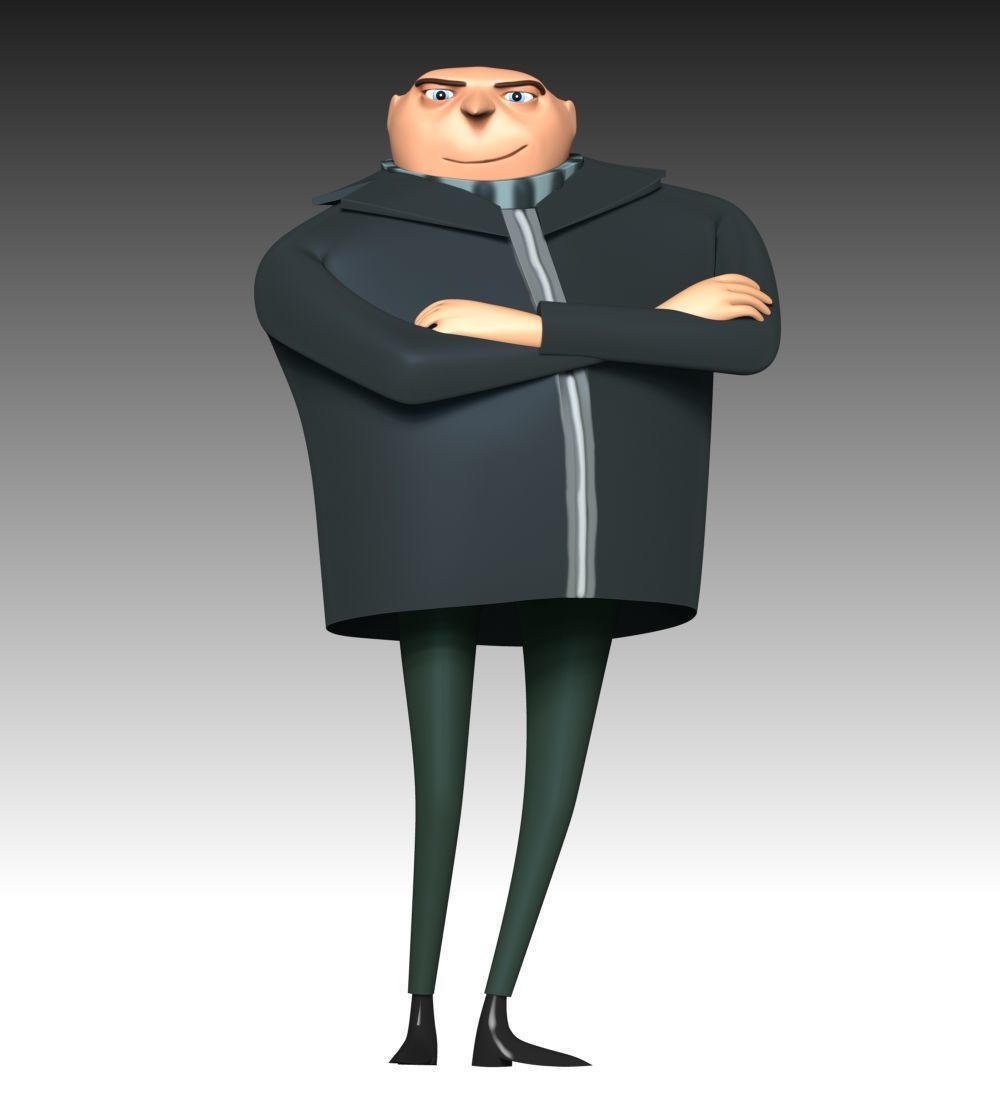 Felonius Gru - Despicable Me 3D print model_2