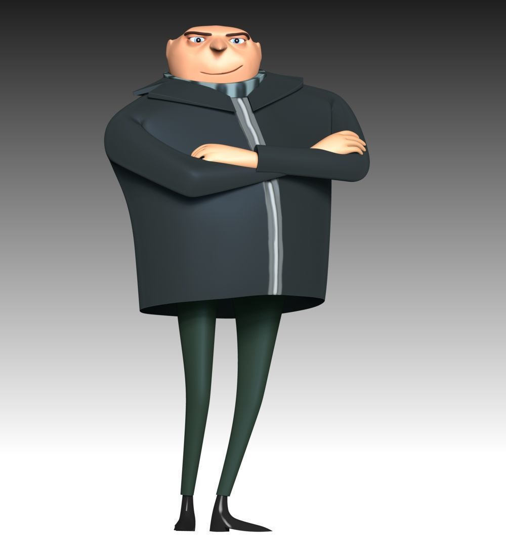 Felonius Gru - Despicable Me 3D print model_7