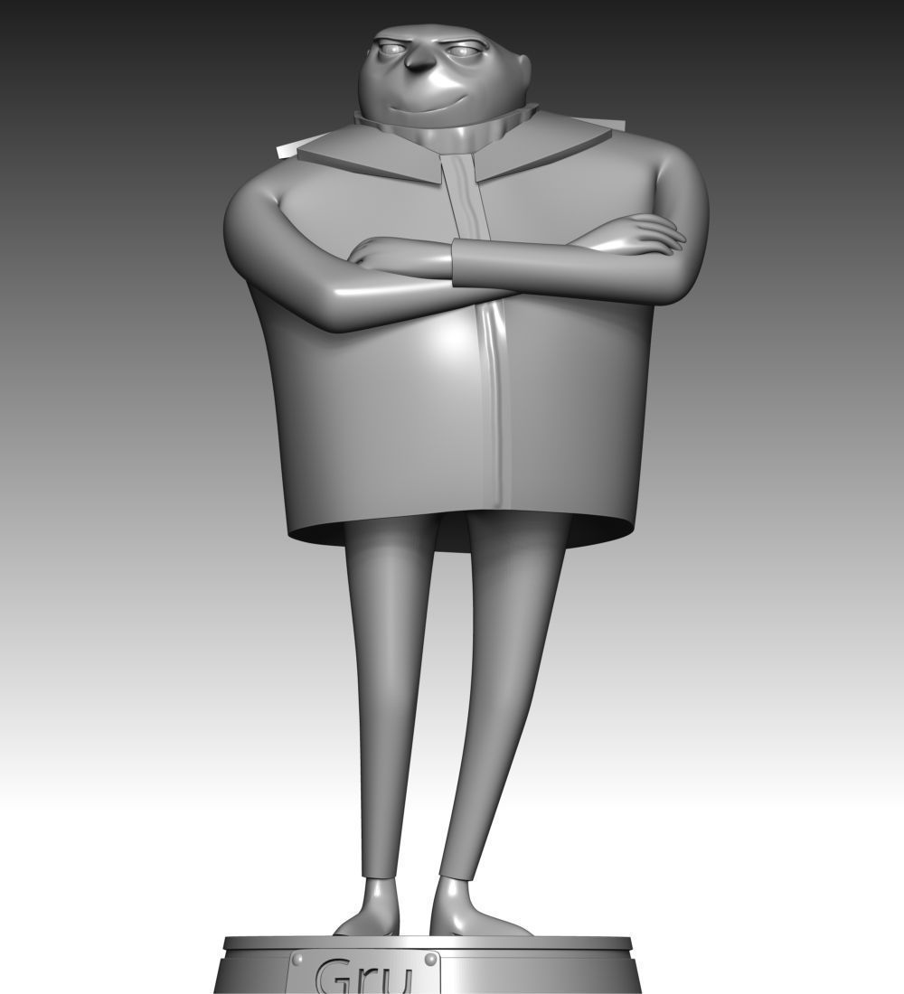 Felonius Gru - Despicable Me 3D print model_10