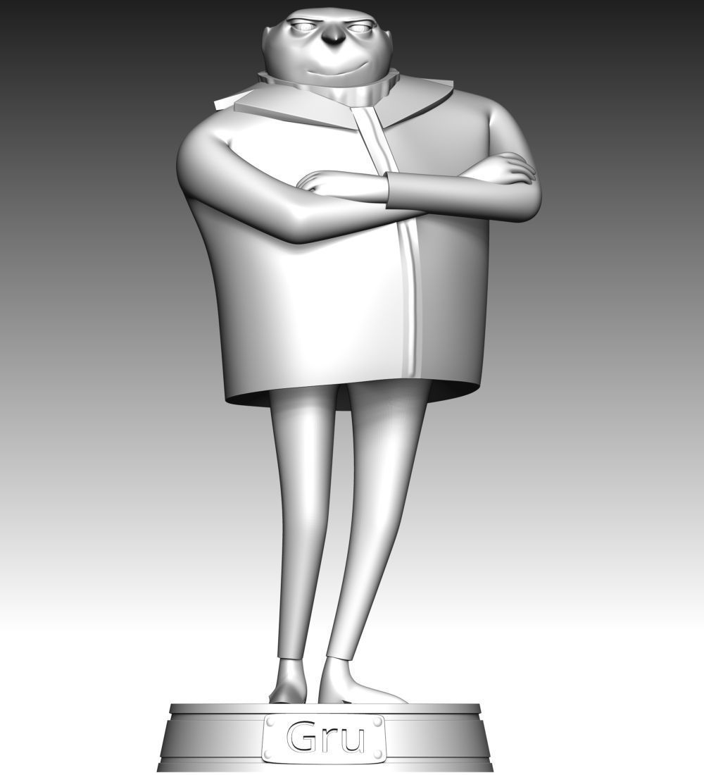 Felonius Gru - Despicable Me 3D print model_3