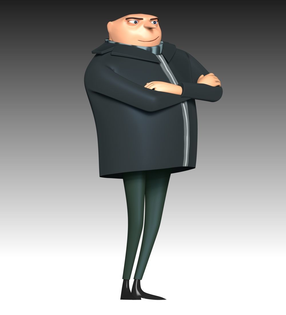 Felonius Gru - Despicable Me 3D print model_5