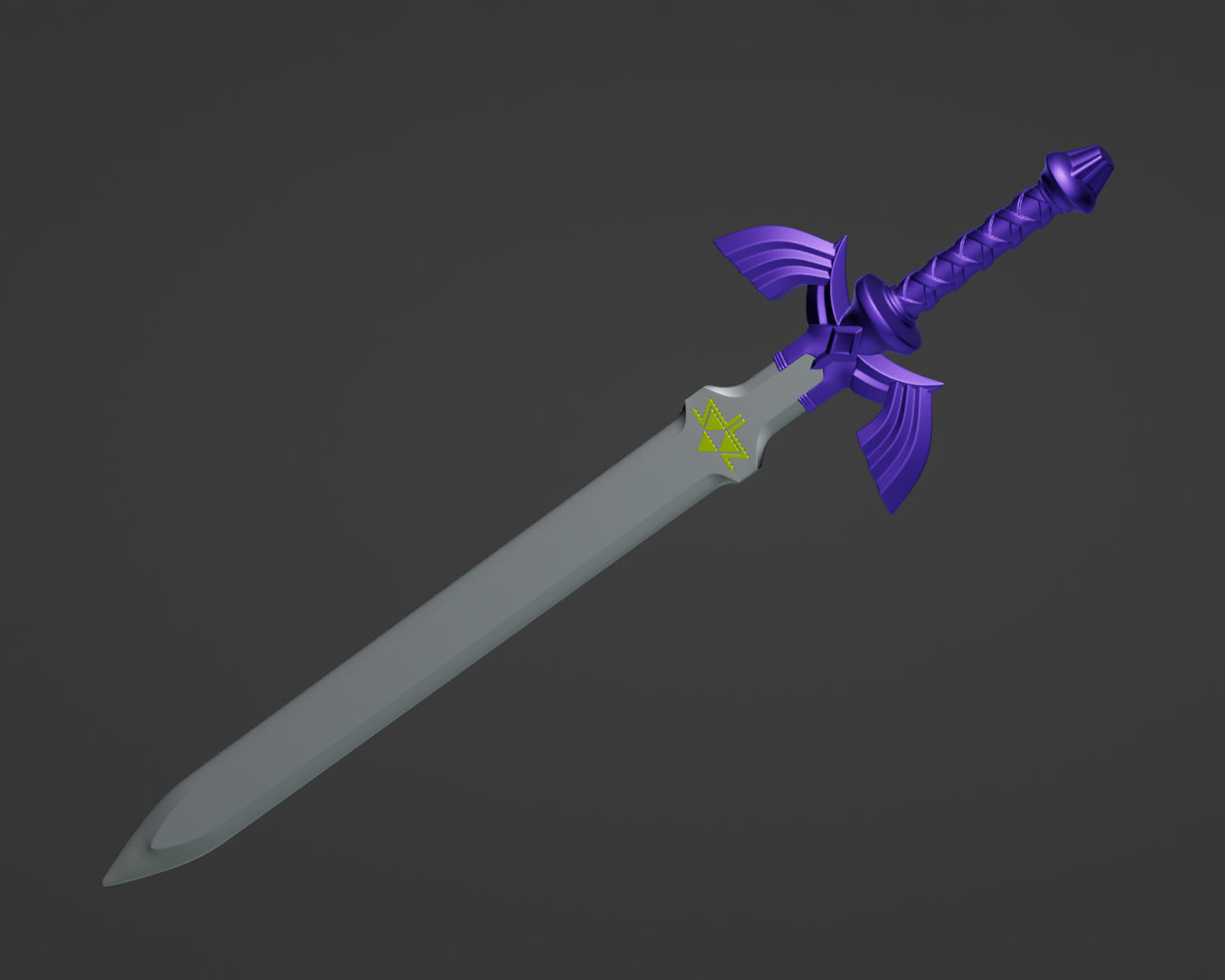 Master Sword - Zelda Breath of the Wild 3D print model Cosplay 3D print model_1