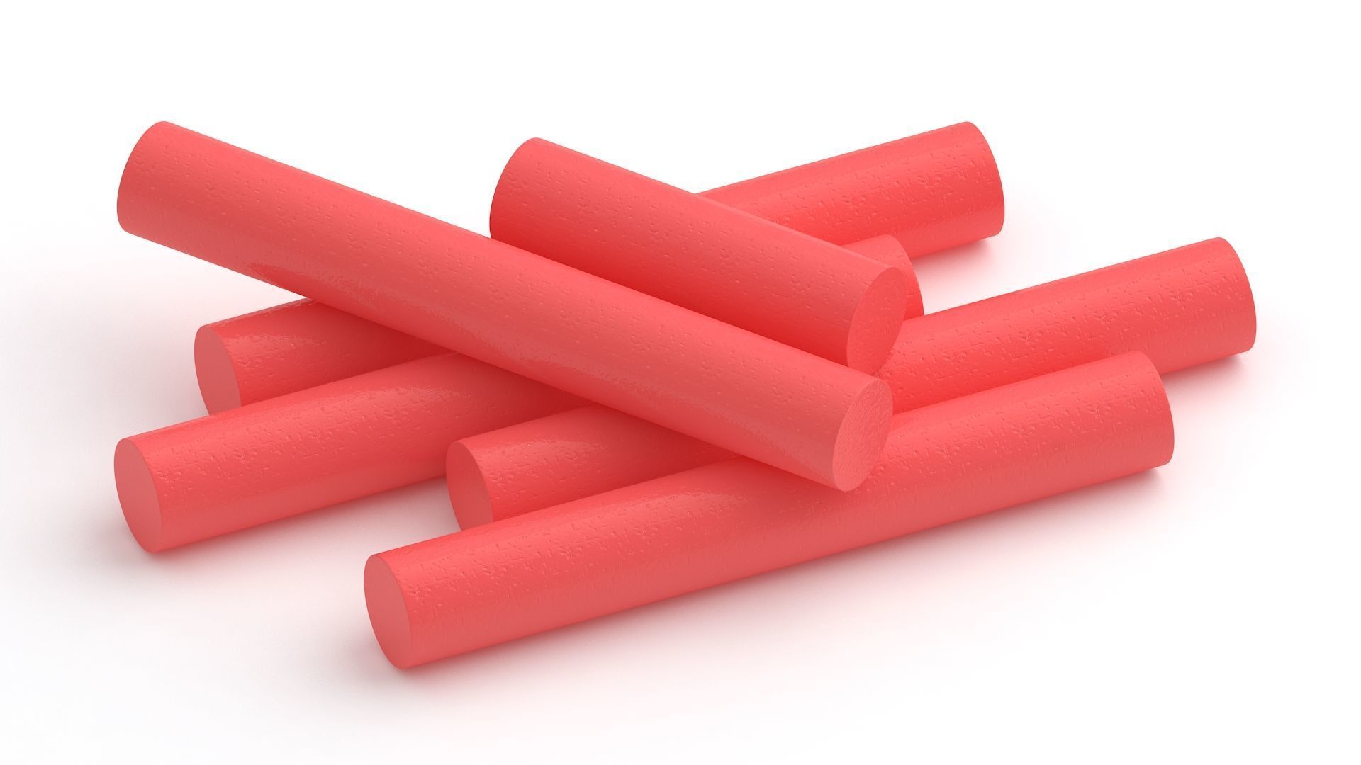 Chalk Sticks Collection 3D model_26