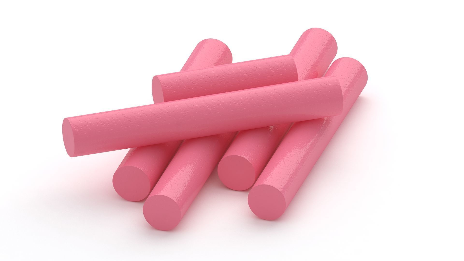 Chalk Sticks Collection 3D model_10
